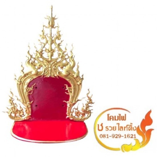 หิ้งพระประติมากรรม รุ่นติดผนัง - ผู้ผลิตโคมไฟประติมากรรมหงษ์ กินรี ช รวยไลท์ติ้ง
