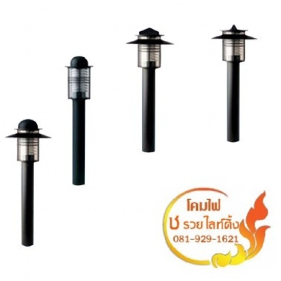 ผู้ผลิตโคมไฟประติมากรรมหงษ์ กินรี ช รวยไลท์ติ้ง - โคมไฟทางเดิน Bollard